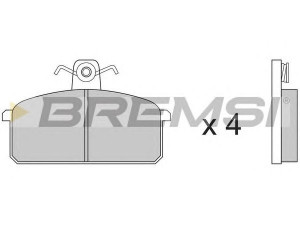 BREMSI BP2151 stabdžių trinkelių rinkinys, diskinis stabdys 
 Techninės priežiūros dalys -> Papildomas remontas
3980096, 5888150, 9941718, 500028834