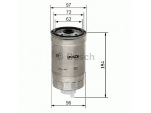 BOSCH F 026 402 036 kuro filtras 
 Degalų tiekimo sistema -> Kuro filtras/korpusas
2992662, 132510, 2992662, 87435525