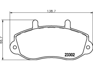 HELLA PAGID 8DB 355 019-321 stabdžių trinkelių rinkinys, diskinis stabdys 
 Techninės priežiūros dalys -> Papildomas remontas
1605979, 4404777, 4501150, 4507797