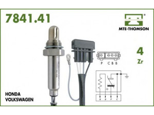 MTE-THOMSON 7841.41.101 lambda jutiklis 
 Variklis -> Variklio elektra
030.906.265.F, 030.906.265.J, 030.906.265.L