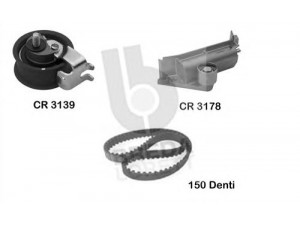 BREDA  LORETT KCD0645 paskirstymo diržo komplektas 
 Techninės priežiūros dalys -> Papildomas remontas
06A 198 119 B, 06A198119A, 06A198119B