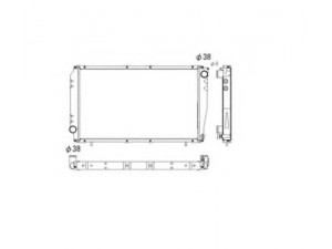 NRF 53528 radiatorius, variklio aušinimas 
 Aušinimo sistema -> Radiatorius/alyvos aušintuvas -> Radiatorius/dalys
45111AA170, 45111AA260, 45199AA170