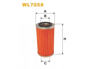 WIX FILTERS WL7058 alyvos filtras 
 Filtrai -> Alyvos filtras
D24, D5, D95, 1495705, 5019419