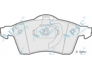 APEC braking PAD954 stabdžių trinkelių rinkinys, diskinis stabdys 
 Techninės priežiūros dalys -> Papildomas remontas
7D0698151, 7D0698151E