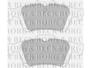 BORG & BECK BBP1938 stabdžių trinkelių rinkinys, diskinis stabdys 
 Techninės priežiūros dalys -> Papildomas remontas
1233679, 1324300, BPYK-26-48Z