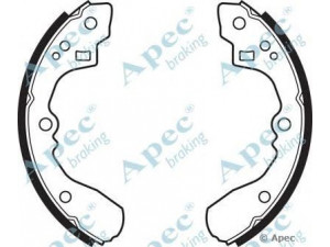 APEC braking SHU400 stabdžių trinkelė 
 Stabdžių sistema -> Būgninis stabdys -> Stabdžių įdėklas/ trinkelė