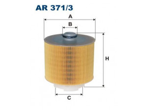 FILTRON AR371/3 oro filtras 
 Techninės priežiūros dalys -> Techninės priežiūros intervalai
4F0133843, 059133843B, 4F0133843