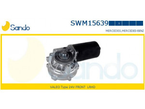 SANDO SWM15639.1 valytuvo variklis 
 Priekinio stiklo valymo sistema -> Varikliukas, priekinio stiklo valytuvai
0058202142, A0058202142