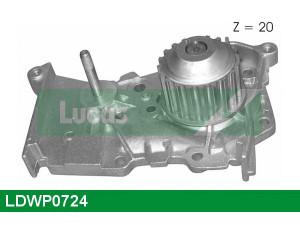 LUCAS ENGINE DRIVE LDWP0724 vandens siurblys 
 Aušinimo sistema -> Vandens siurblys/tarpiklis -> Vandens siurblys
210101302R, 210105296R, 7700105176