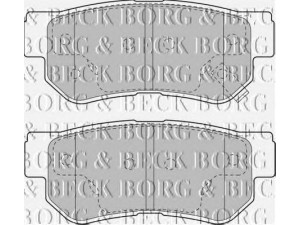BORG & BECK BBP1787 stabdžių trinkelių rinkinys, diskinis stabdys 
 Techninės priežiūros dalys -> Papildomas remontas
48413-21B10, 4841321B10, 58302-1CA10