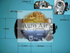 AUTO AIR GLOUCESTER 14-9718R kompresorius, oro kondicionierius 
 Oro kondicionavimas -> Kompresorius/dalys
447190-4320, 6Q0820803D, 6Q0820803G