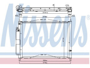 NISSENS 637625 aušintuvo modulis 
 Aušinimo sistema -> Aušinimo modulis
8200134606, 8200149953, 8200289181