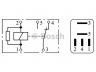 BOSCH 0 332 207 404 relė, pagrindinė srovė; relė