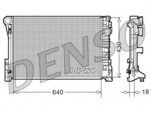 DENSO DRM17111 radiatorius, variklio aušinimas 
 Aušinimo sistema -> Radiatorius/alyvos aušintuvas -> Radiatorius/dalys
2045000303, 2045002203