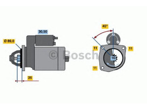 BOSCH 0 986 010 960 starteris 
 Elektros įranga -> Starterio sistema -> Starteris
5000559361, 5010090371, 50 26201 7078