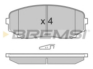 BREMSI BP3332 stabdžių trinkelių rinkinys, diskinis stabdys 
 Techninės priežiūros dalys -> Papildomas remontas
7T412200AA, 7T4Z2200A, 7T4Z2V200AA