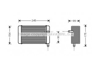 AVA QUALITY COOLING DN6073 šilumokaitis, salono šildymas 
 Šildymas / vėdinimas -> Šilumokaitis