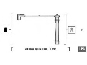 MAGNETI MARELLI 941095980634 uždegimo laido komplektas 
 Kibirkšties / kaitinamasis uždegimas -> Uždegimo laidai/jungtys
46474814