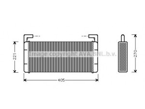 AVA QUALITY COOLING RE6015 šilumokaitis, salono šildymas 
 Šildymas / vėdinimas -> Šilumokaitis
5000294090, 5001829118