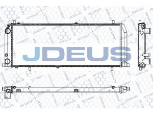 JDEUS RA0010071 radiatorius, variklio aušinimas 
 Aušinimo sistema -> Radiatorius/alyvos aušintuvas -> Radiatorius/dalys
431121253A, 443121253C