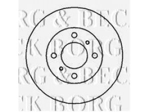 BORG & BECK BBD4155 stabdžių diskas 
 Dviratė transporto priemonės -> Stabdžių sistema -> Stabdžių diskai / priedai
MB699282, MB699283, MB699585, MB950922