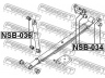 FEBEST NSB-036 tarpiklio įvorė, amortizatorius 
 Pakaba -> Amortizatorius
MR448499, 56119-41W00