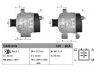DENSO DAN1079 kintamosios srovės generatorius 
 Elektros įranga -> Kint. sr. generatorius/dalys -> Kintamosios srovės generatorius
27060-22260