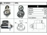 EDR 916880 starteris 
 Elektros įranga -> Starterio sistema -> Starteris
90449689, 90451825, 90487345, 90512189
