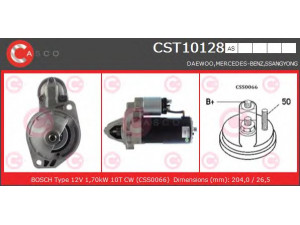 CASCO CST10128AS starteris 
 Elektros įranga -> Starterio sistema -> Starteris
0031515001, 0041514501, 0041516501