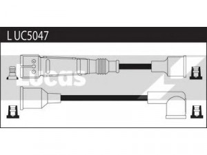 LUCAS ELECTRICAL LUC5047 uždegimo laido komplektas 
 Kibirkšties / kaitinamasis uždegimas -> Uždegimo laidai/jungtys