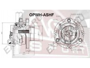 ASVA OPWH-ASHF rato stebulė 
 Ašies montavimas/vairavimo mechanizmas/ratai -> Rato stebulė/montavimas -> Rato stebulė
1603253, 93178651