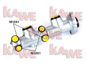 KAWE B1121 pagrindinis cilindras, stabdžiai 
 Stabdžių sistema -> Pagrindinis stabdžių cilindras
460184, 7700666325, 7700666326