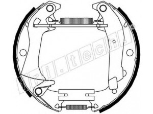 fri.tech. 16365 stabdžių trinkelių komplektas 
 Techninės priežiūros dalys -> Papildomas remontas