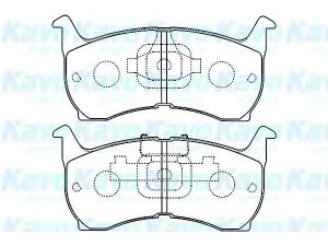 KAVO PARTS BP-4503 stabdžių trinkelių rinkinys, diskinis stabdys 
 Techninės priežiūros dalys -> Papildomas remontas
G03049280, G03049280A, G03149280