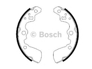 BOSCH 0 986 487 430 stabdžių trinkelių komplektas 
 Techninės priežiūros dalys -> Papildomas remontas
53200-60821, 53210 601310, 53210 60B00 000