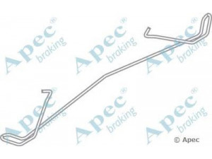 APEC braking KIT502 priedų komplektas, stabdžių trinkelė 
 Stabdžių sistema -> Būgninis stabdys -> Dalys/priedai