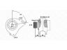 MAGNETI MARELLI 943356789010 kintamosios srovės generatorius 
 Elektros įranga -> Kint. sr. generatorius/dalys -> Kintamosios srovės generatorius
028903025G, 030903023A, 030903023B