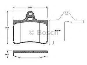 BOSCH 0 986 TB2 400 stabdžių trinkelių rinkinys, diskinis stabdys 
 Techninės priežiūros dalys -> Papildomas remontas
4252 17, 4252 90, 4253 34