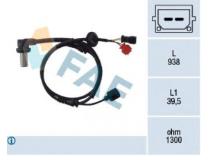 FAE 78063 jutiklis, rato greitis 
 Elektros įranga -> Jutikliai
8D0 927 803 B, 8D0 927 803 C, 8D0 927 803 D