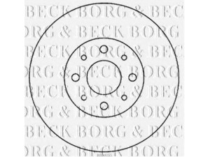 BORG & BECK BBD4055 stabdžių diskas 
 Dviratė transporto priemonės -> Stabdžių sistema -> Stabdžių diskai / priedai
0060806137, 0060810076, 0060811256