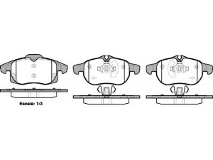 KAWE 0888 40 stabdžių trinkelių rinkinys, diskinis stabdys 
 Techninės priežiūros dalys -> Papildomas remontas
1605094, 1605095, 1605136, 1605137