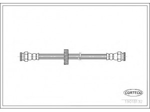 CORTECO 19018132 stabdžių žarnelė 
 Stabdžių sistema -> Stabdžių žarnelės
7667806, 46478973, 46556013, 46556014