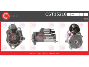 CASCO CST15218GS starteris 
 Elektros įranga -> Starterio sistema -> Starteris
06D911023, 06D911023A
