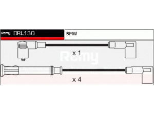 DELCO REMY DRL130 uždegimo laido komplektas 
 Kibirkšties / kaitinamasis uždegimas -> Uždegimo laidai/jungtys
12 12 1 277 632, 12 12 1 355 180