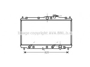 AVA QUALITY COOLING HD2079 radiatorius, variklio aušinimas 
 Aušinimo sistema -> Radiatorius/alyvos aušintuvas -> Radiatorius/dalys
19010P14A11