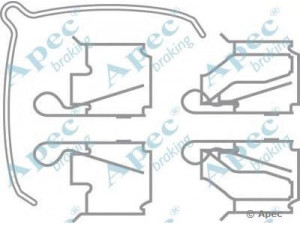APEC braking KIT440 priedų komplektas, stabdžių trinkelė 
 Stabdžių sistema -> Būgninis stabdys -> Dalys/priedai