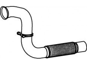 DINEX 54271 išleidimo kolektorius 
 Išmetimo sistema -> Išmetimo vamzdžiai
970.490.1519