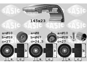 SASIC 1756058 paskirstymo diržo komplektas 
 Techninės priežiūros dalys -> Papildomas remontas
06F198119, 06F198119