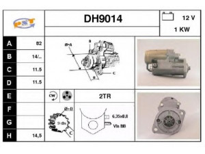 SNRA DH9014 starteris
2810087204