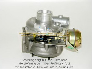 SCHLÜTTER TURBOLADER PRO-02320 kompresorius, įkrovimo sistema 
 Išmetimo sistema -> Turbokompresorius